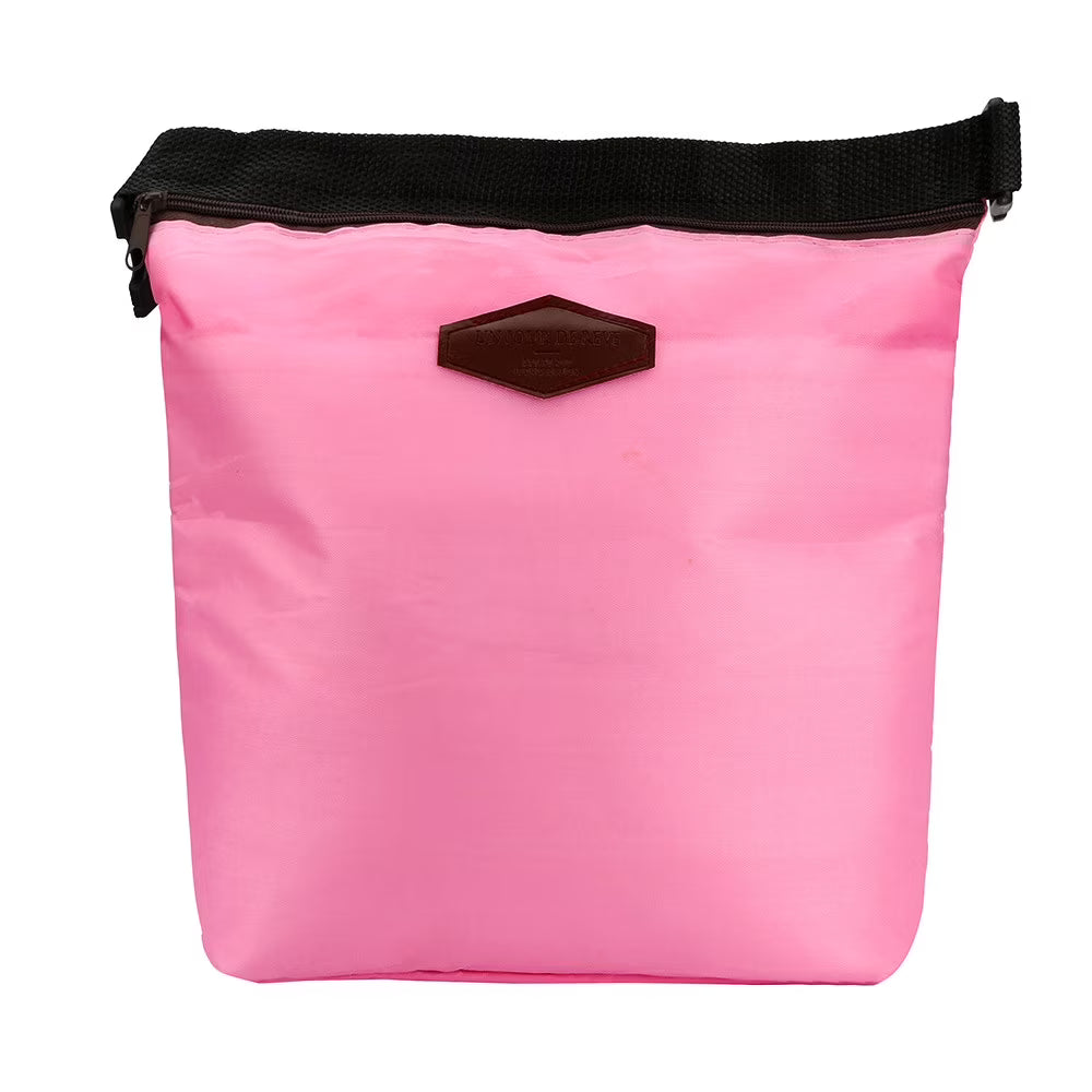 ZFSBZBS Reusable Insulated Lunch & BBQ Storage Bag (Pink)