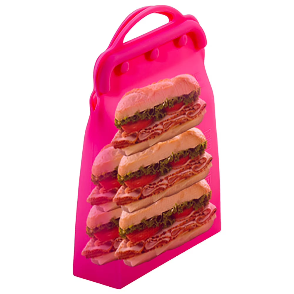 ITPCINC Reusable Silicone Sandwich & Food Storage Bags