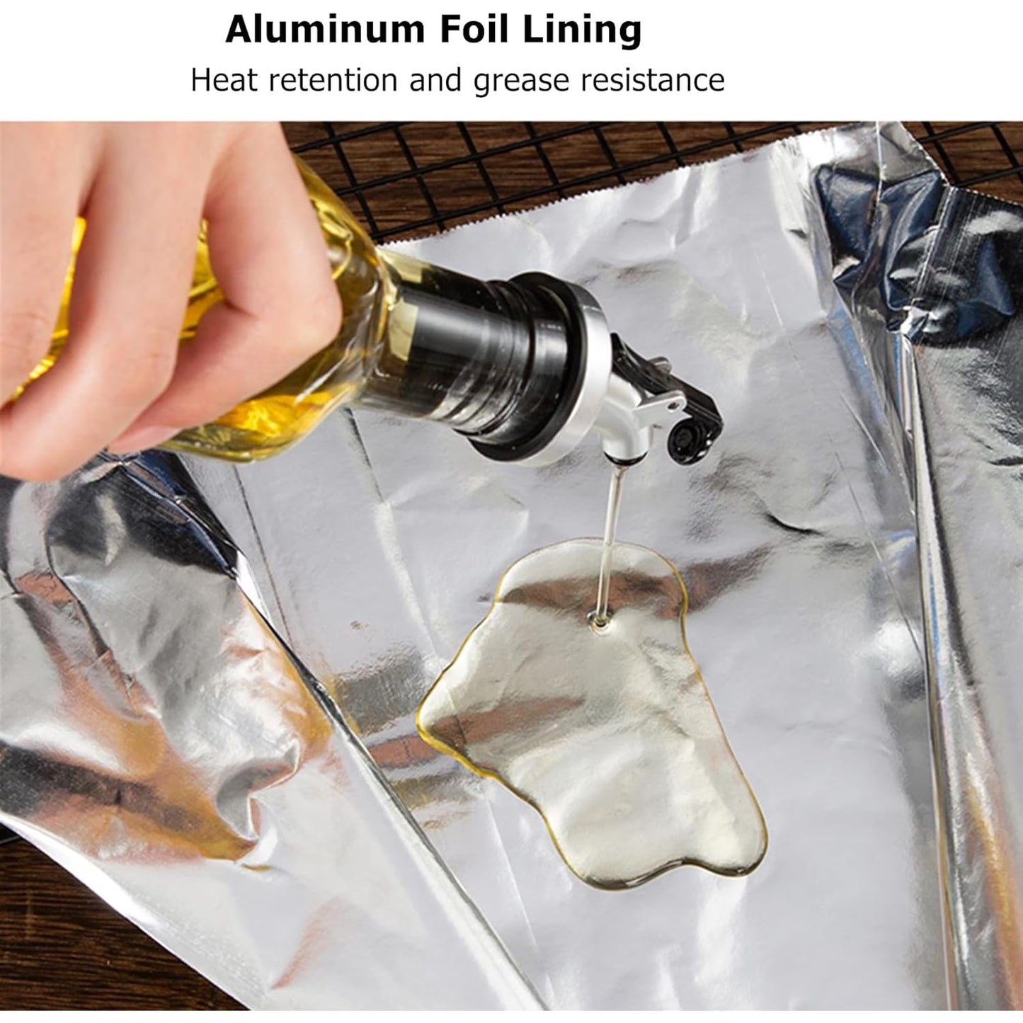 Foil Sandwich & Hot Dog Wrappers – Grease-Resistant Food Wrap Bags