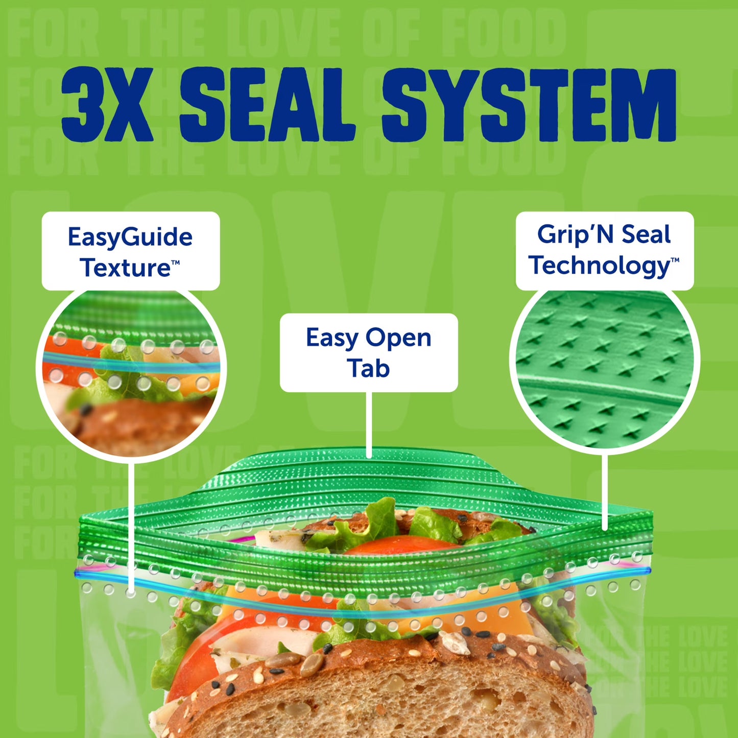 Ziploc® Sandwich Bags with Grip 'n Seal Technology™ (300 Count)